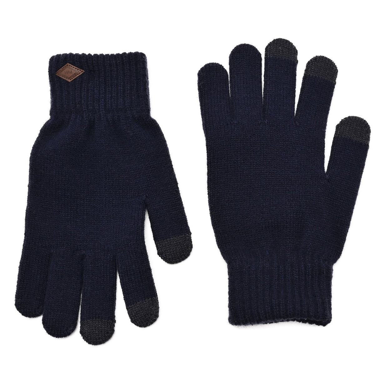 WDP Harvey Makin Layers Hat Gloves and Scarf Gift Set - Navy Blue