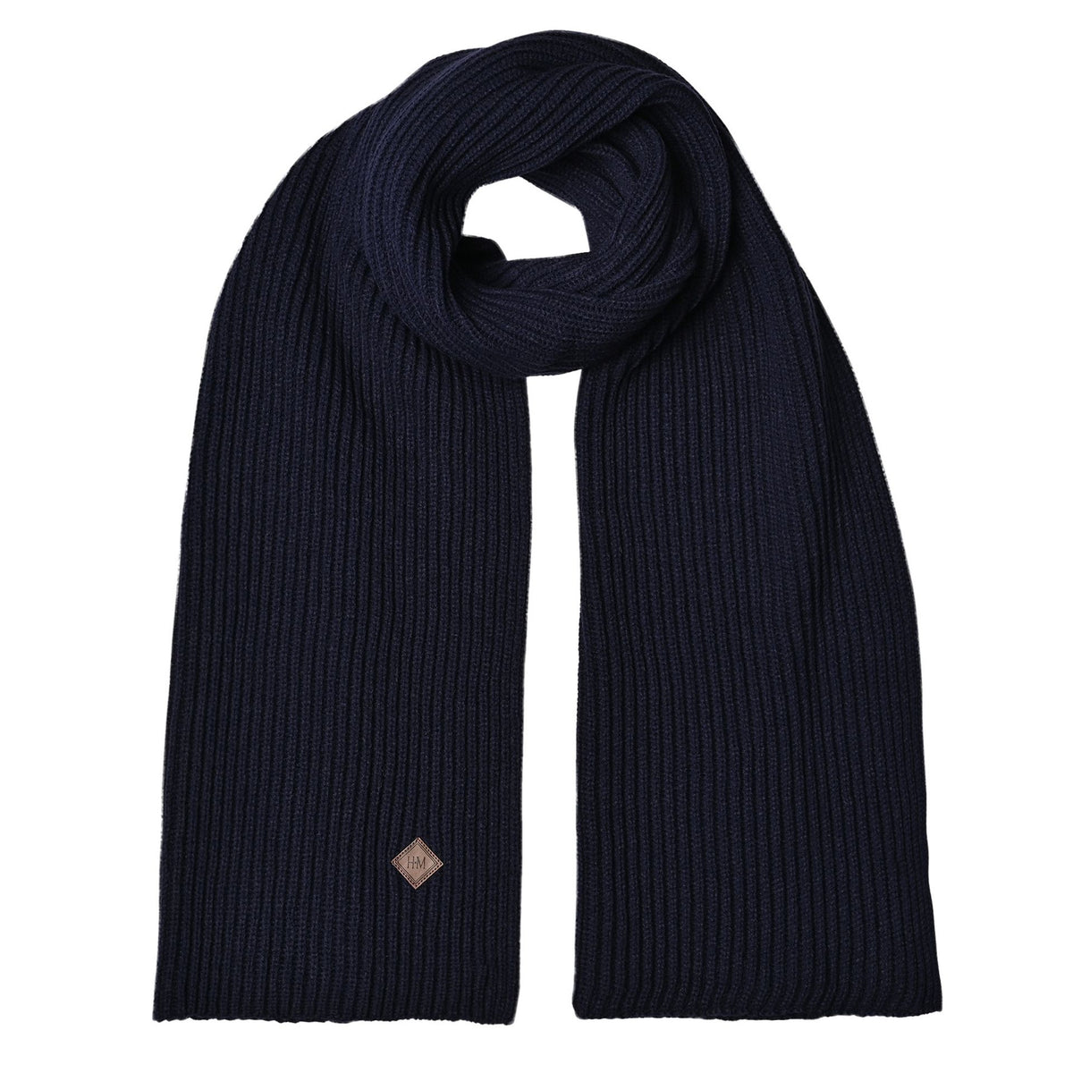 WDP Harvey Makin Layers Hat Gloves and Scarf Gift Set - Navy Blue