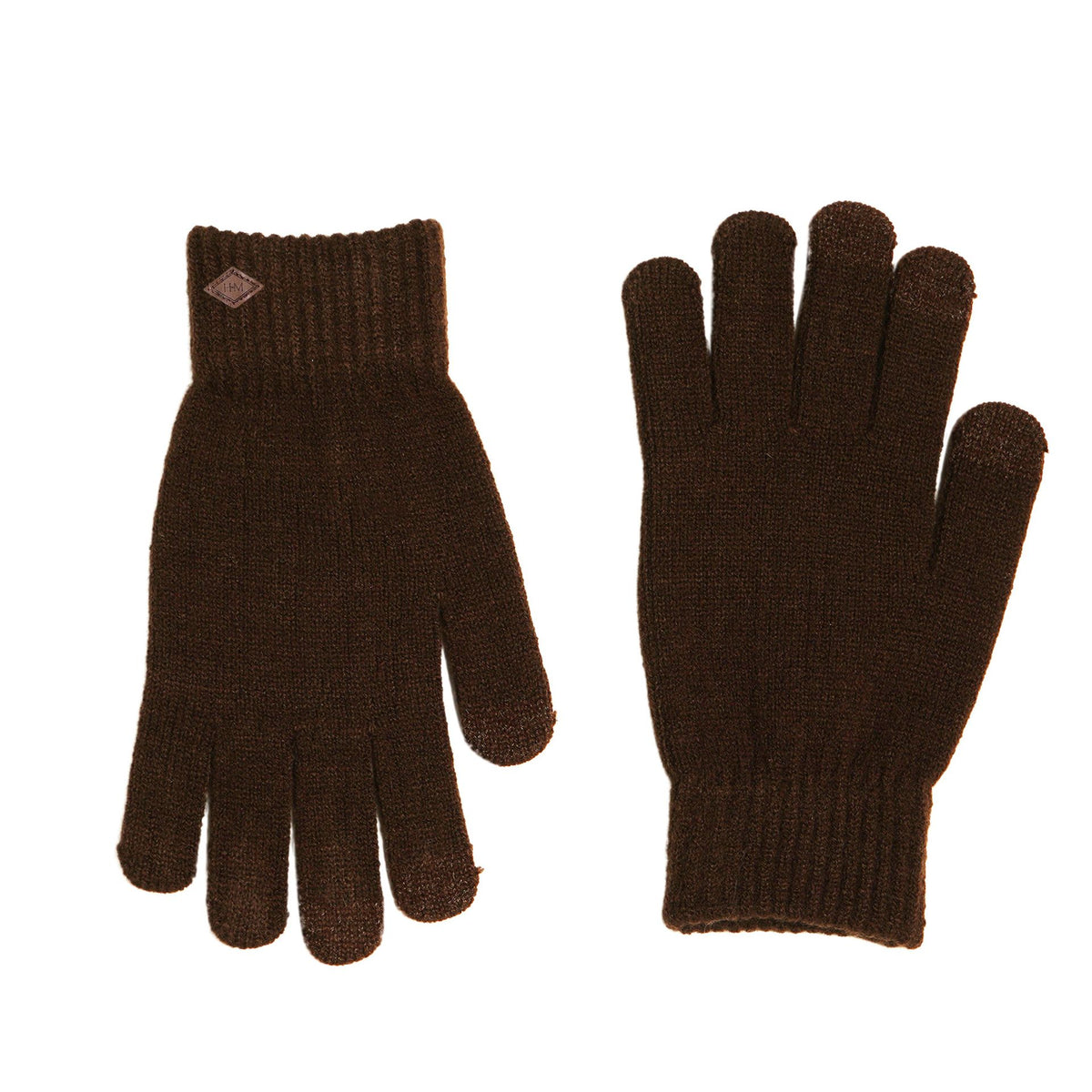 WDP Harvey Makin Layers Hat Gloves and Scarf Gift Set - Chocolate