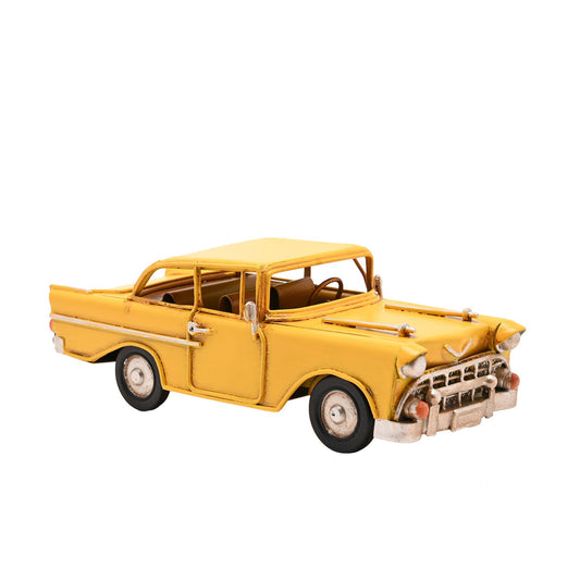 WDP Harvey Makin Ornament - Yellow Car
