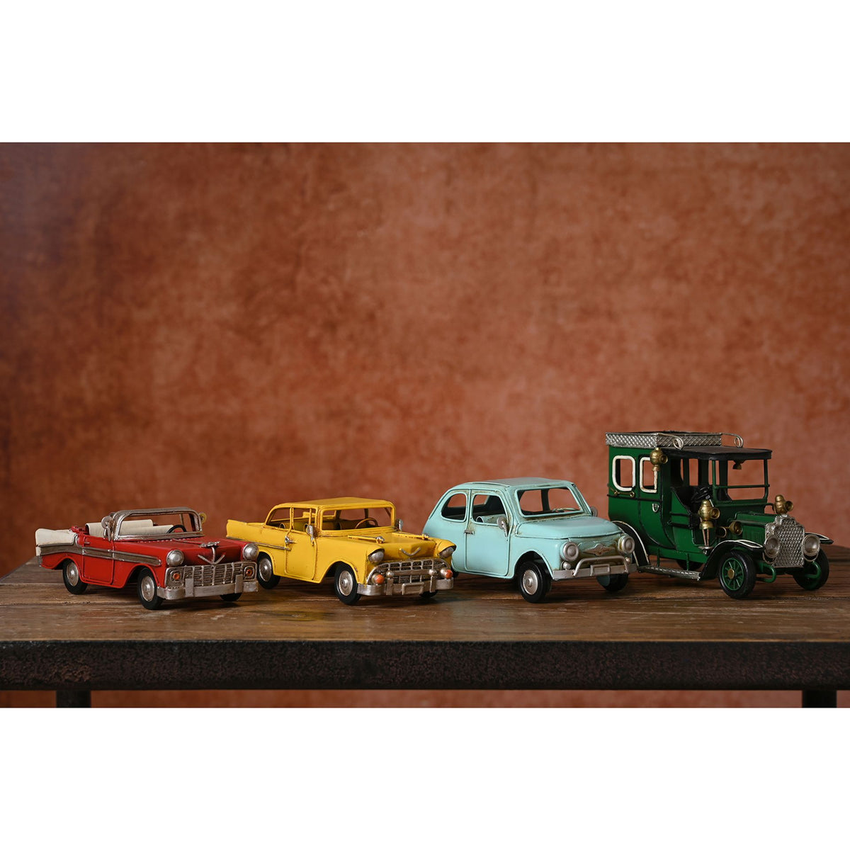 WDP Harvey Makin Ornament - Yellow Car