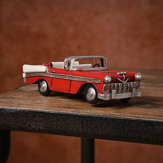 WDP Harvey Makin Ornament - Red Convertible Car