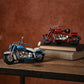 WDP Harvey Makin Ornament - Blue Motorbike