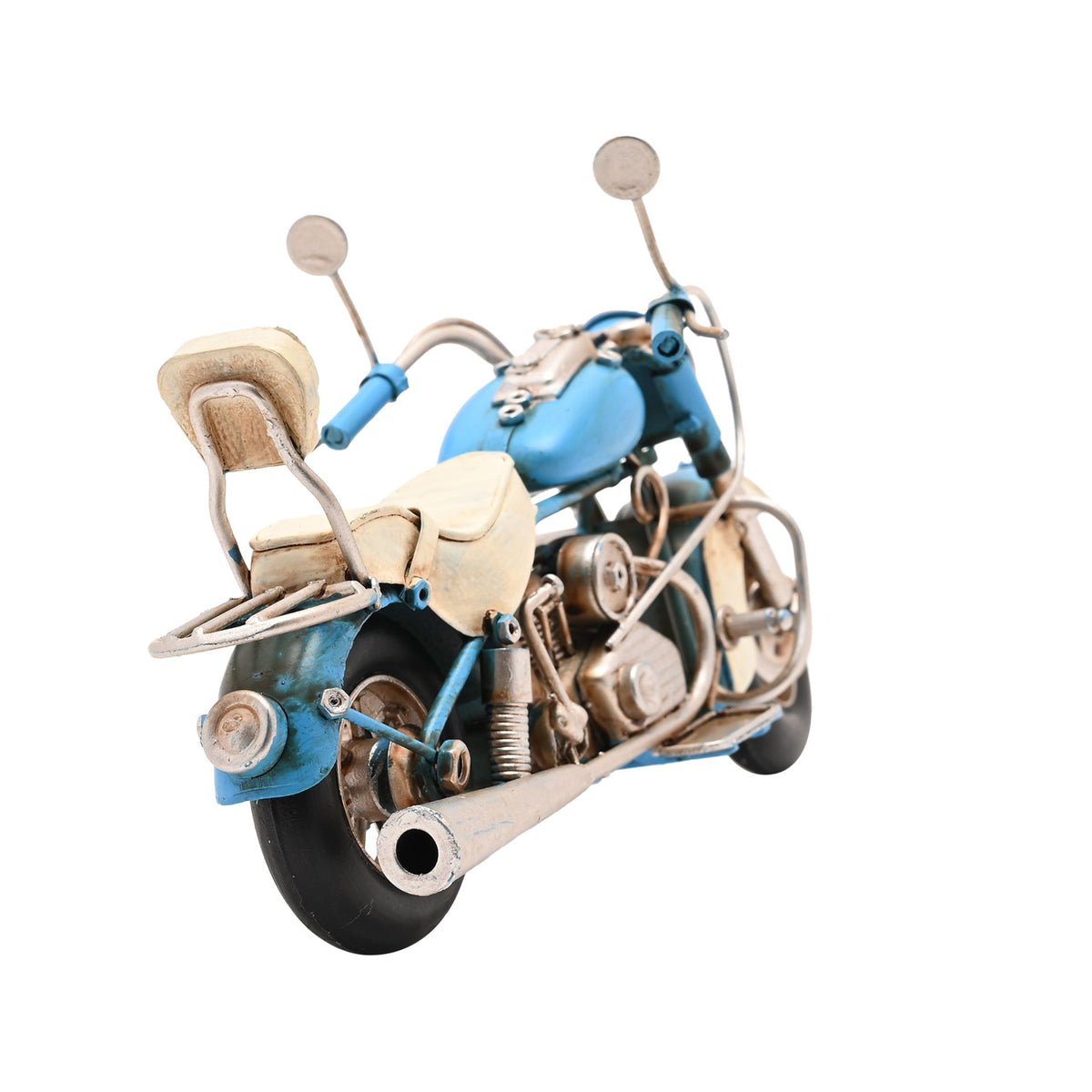 WDP Harvey Makin Ornament - Blue Motorbike