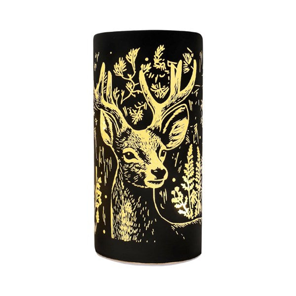 ST LED Stag Column Black 18cm