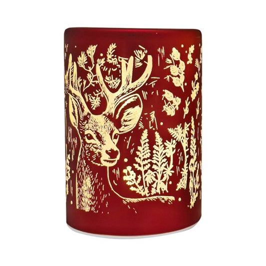 ST LED Stag Column Red 13cm