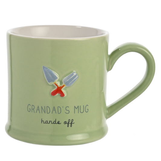 WDP Love Life Embossed Mug - Grandad