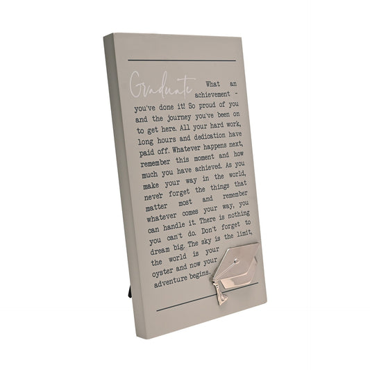 WDP Graduation Standing Plaque