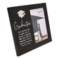 WDP Graduation 4x6' Black Frame w/Silver Icon