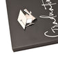 WDP Graduation 4x6' Black Frame w/Silver Icon