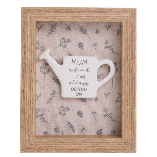WDP Plaque 12cm x 15cm - Mum, Friend
