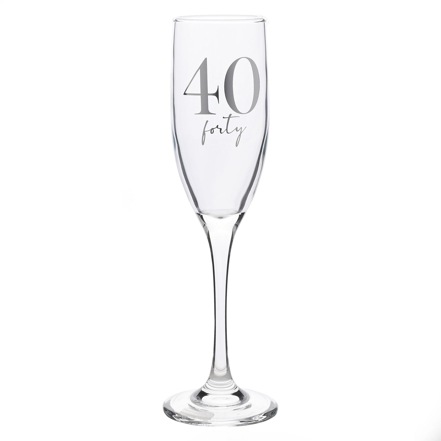 40th Glass Flute