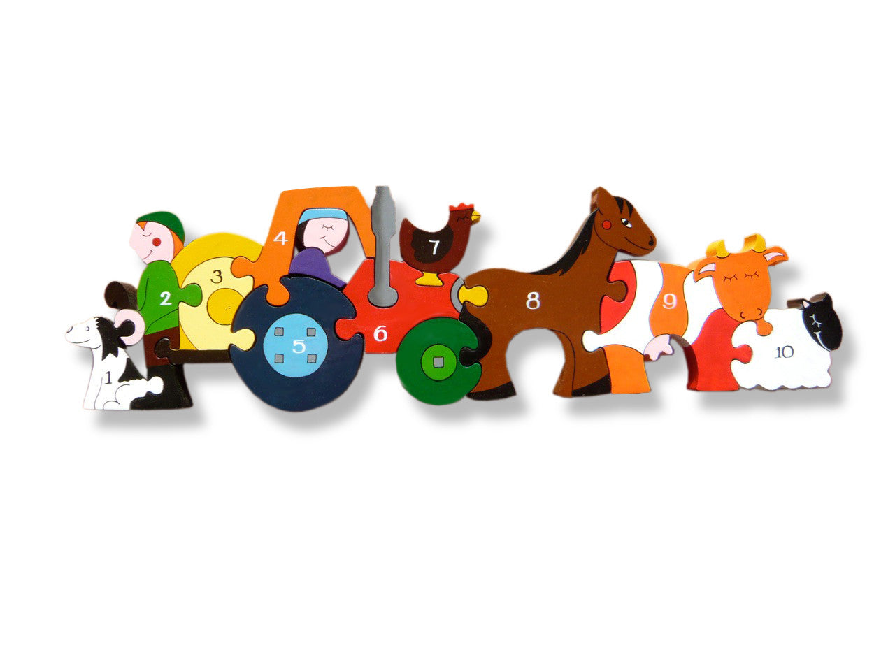 AJ Number Farm Jigsaw