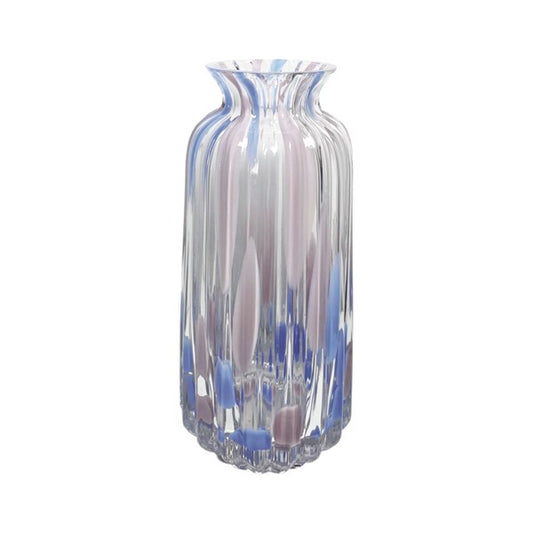 ST Pink & Blue Tidal Vase 25cm+~