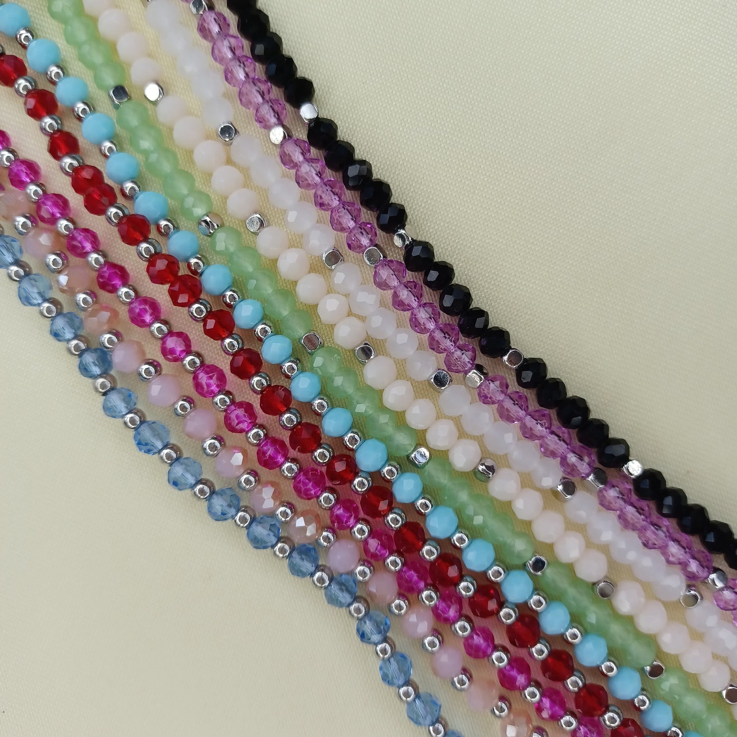 RCP Glass Friendship Bracelets Set of 3