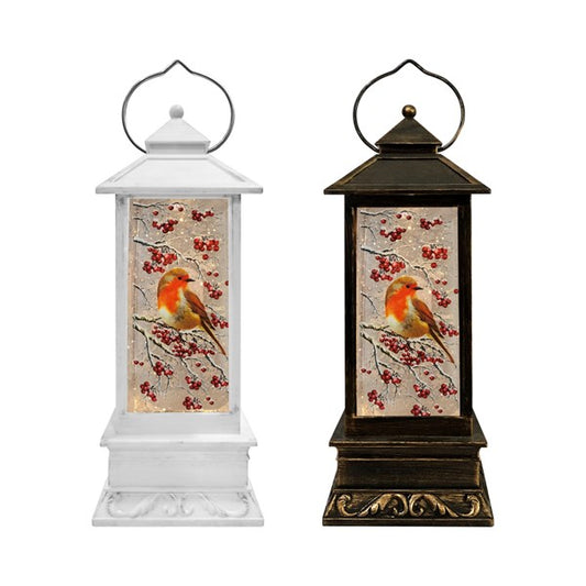 ST Robin Spinner Lantern 32cm 2 asst
