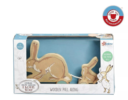RD GHMILY Wooden Pull Along