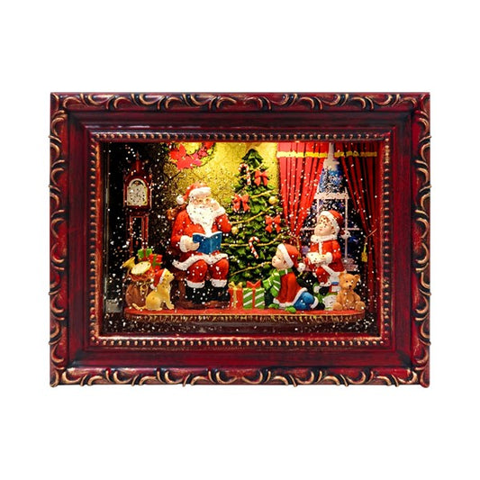 ST Santa Frame Spinner 24.5cm