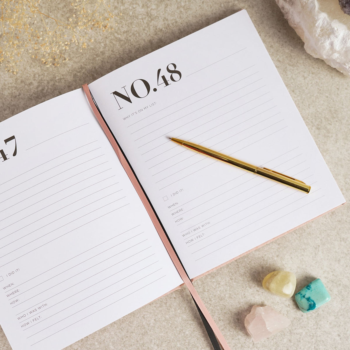 WDP Serenity Bucket List Journal