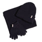 WDP Sophia Layers Cosy Knit Hat Glove & Scarf Gift Set - Navy