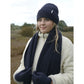 WDP Sophia Layers Cosy Knit Hat Glove & Scarf Gift Set - Navy