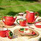 WDP Cottage Garden Strawberry Plate