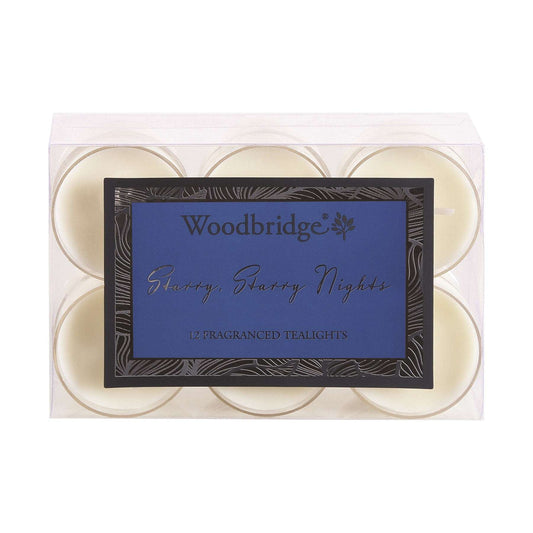 AR WB Tealight 12pk - Starry Nights