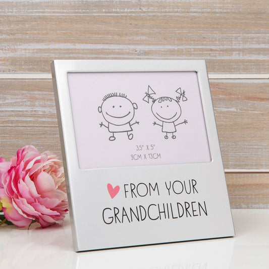 WDP Aluminium Photo Frame 5' x 3.5' - Grandchildren