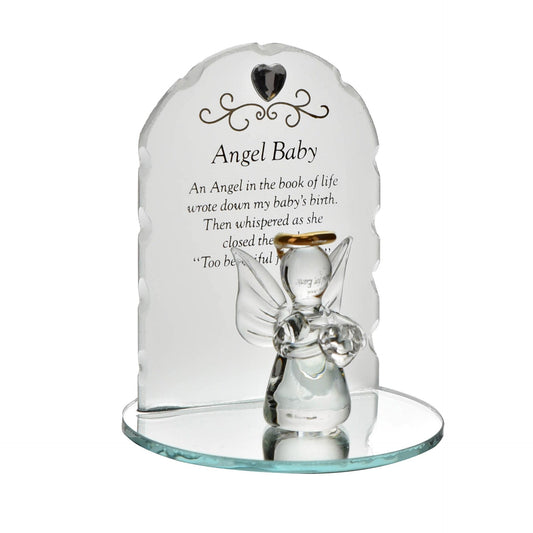 WDP Thoughts of You Angel Plaque - Baby