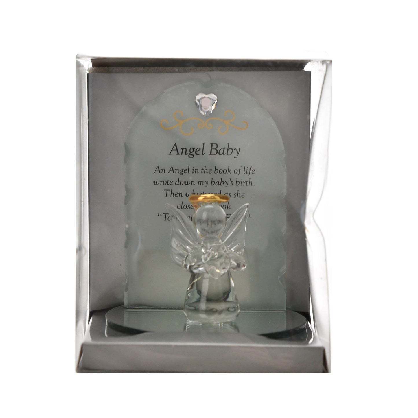 WDP Thoughts of You Angel Plaque - Baby