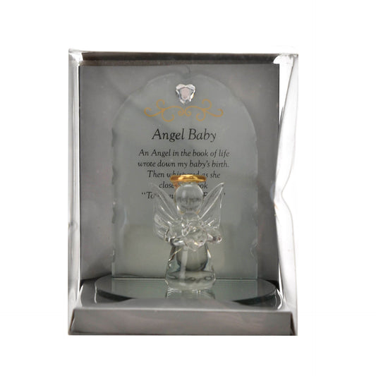 WDP Thoughts of You Angel Plaque - Baby