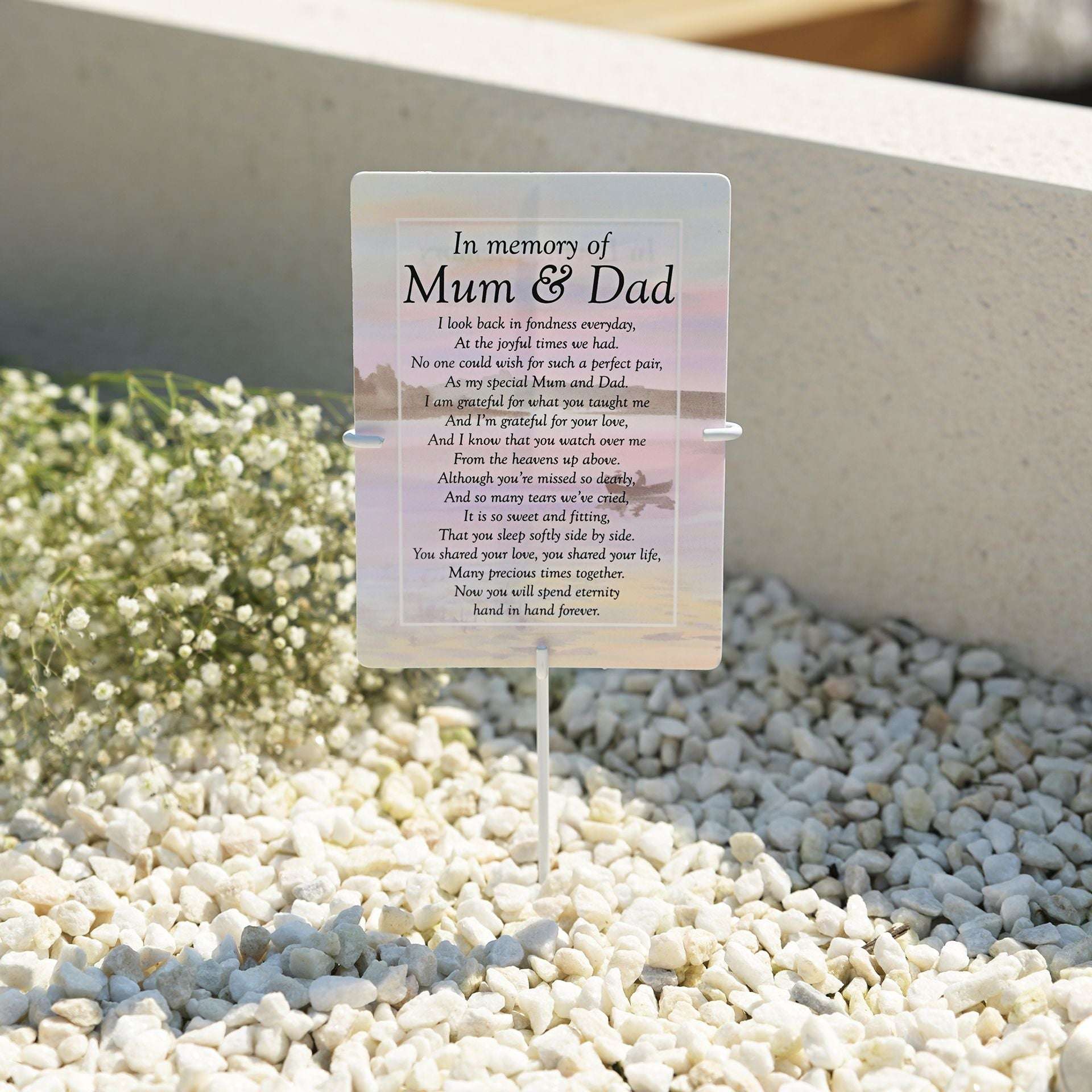 WDP Graveside Cards - Mum & Dad