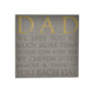 WDP Memorial Square Plaque - Dad~