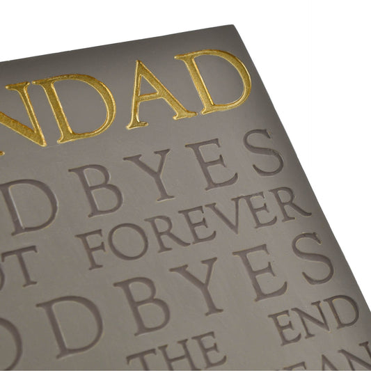 WDP Memorial Square Plaque - Grandad~