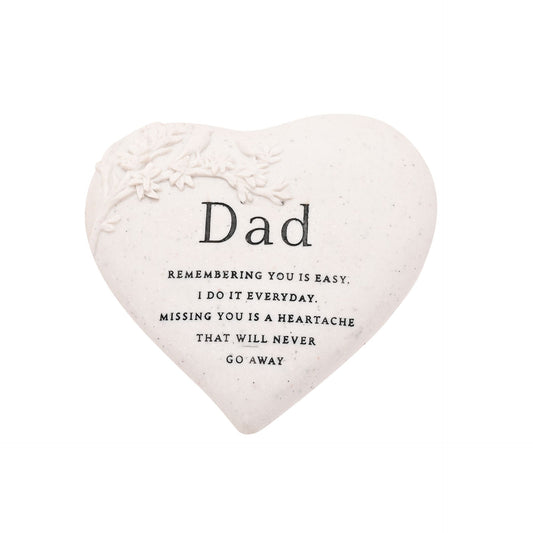 WDP TOY Graveside Branch Heart - Dad