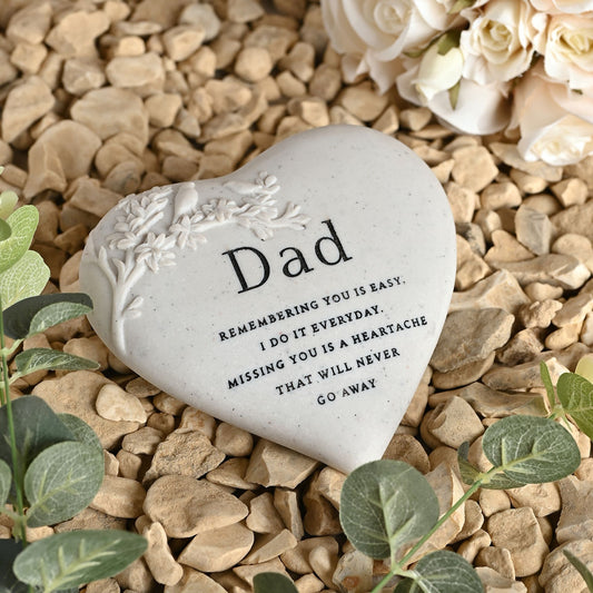 WDP TOY Graveside Branch Heart - Dad