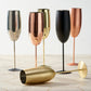 OS 4 Matt Gold Champagne Flutes S/S