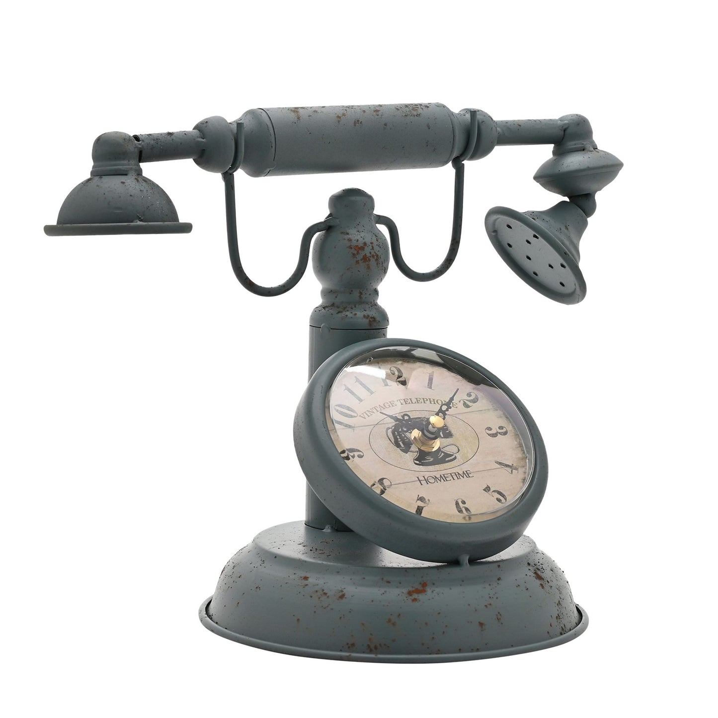 WDP Mantel Clock Old Fashioned Telephone