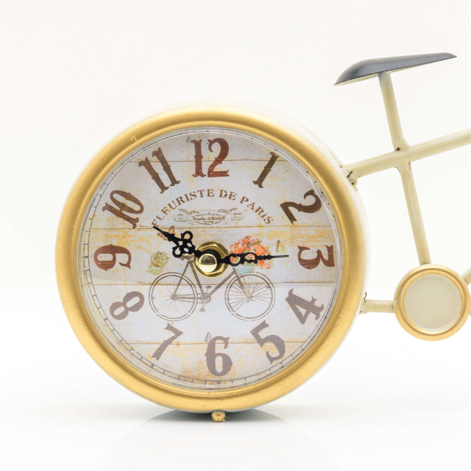 WDP Hometime Mantel Clock Bicycle