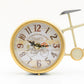 WDP Hometime Mantel Clock Bicycle