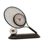 WDP Hometime Metal Mantle Clock - Tennis