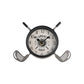 WDP Hometime Mantel Clock Golf Clubs