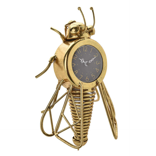 WDP Hometime Wall Clock Gold Bee Design*
