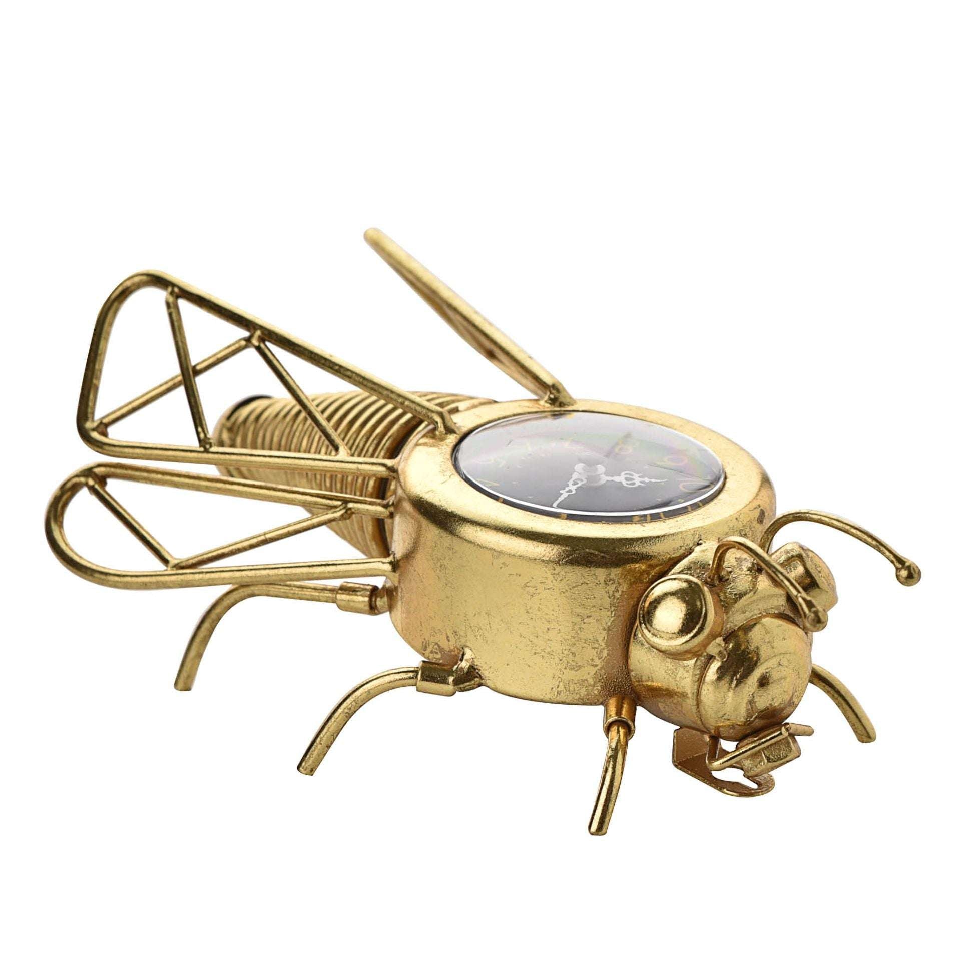 WDP Hometime Wall Clock Gold Bee Design*