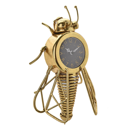 WDP Hometime Wall Clock Gold Bee Design*