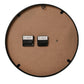 WDP Clock Moving Gears Metal Frame 35cm