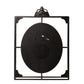 WDP Square Wall Clock With Moving Gears & Metal Frame - 54cm x 80cm