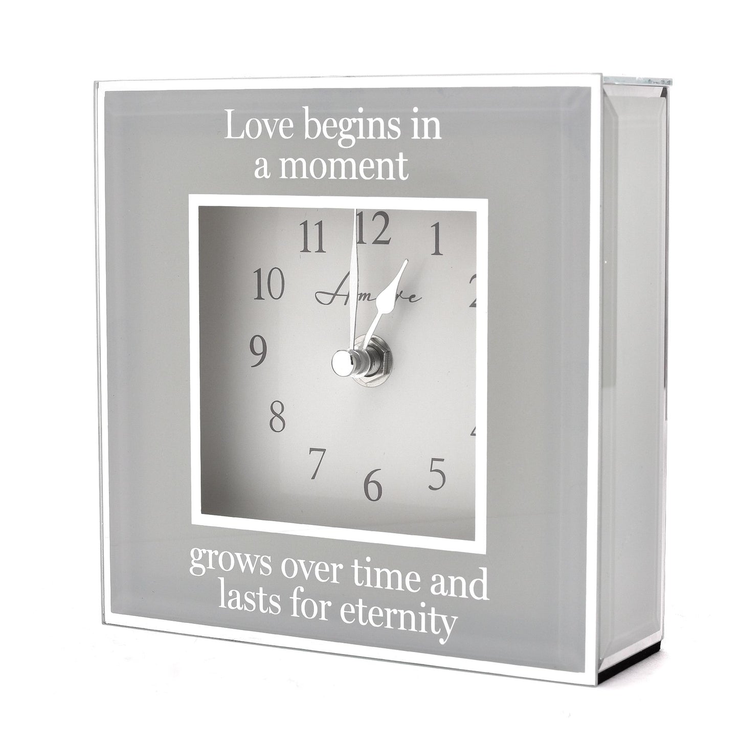 WDP Amore Mirror Border Clock 'Eternity'