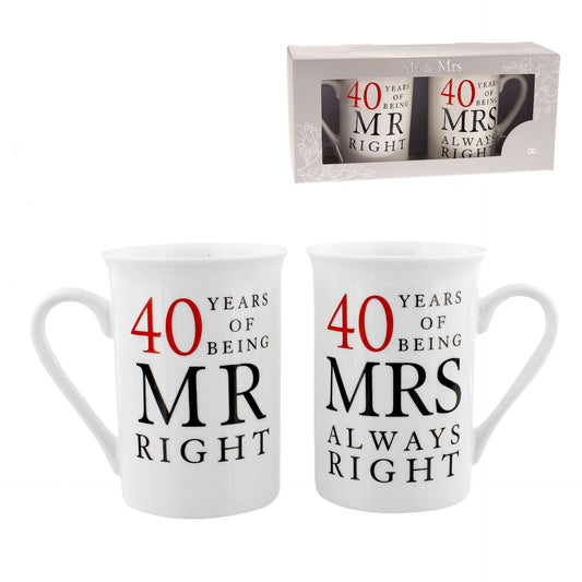 WDP 40 Years Of Mr Right/Mrs Always Right