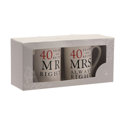 WDP 40 Years Of Mr Right/Mrs Always Right